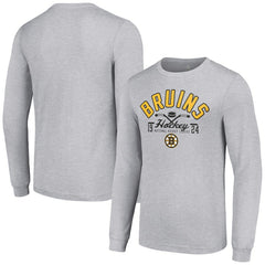Boston Bruins Starter Puck Long Sleeve T-Shirt