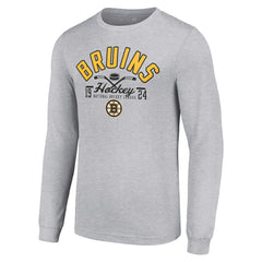 Boston Bruins Starter Puck Long Sleeve T-Shirt