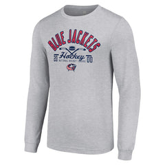 Columbus Blue Jackets Starter Puck Long Sleeve T-Shirt