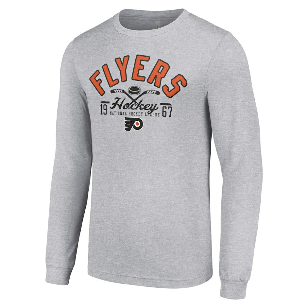 Philadelphia Flyers Starter Puck Long Sleeve T-Shirt