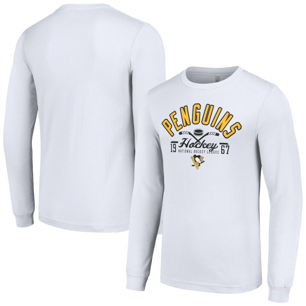 Pittsburgh Penguins Starter Puck Long Sleeve T-Shirt