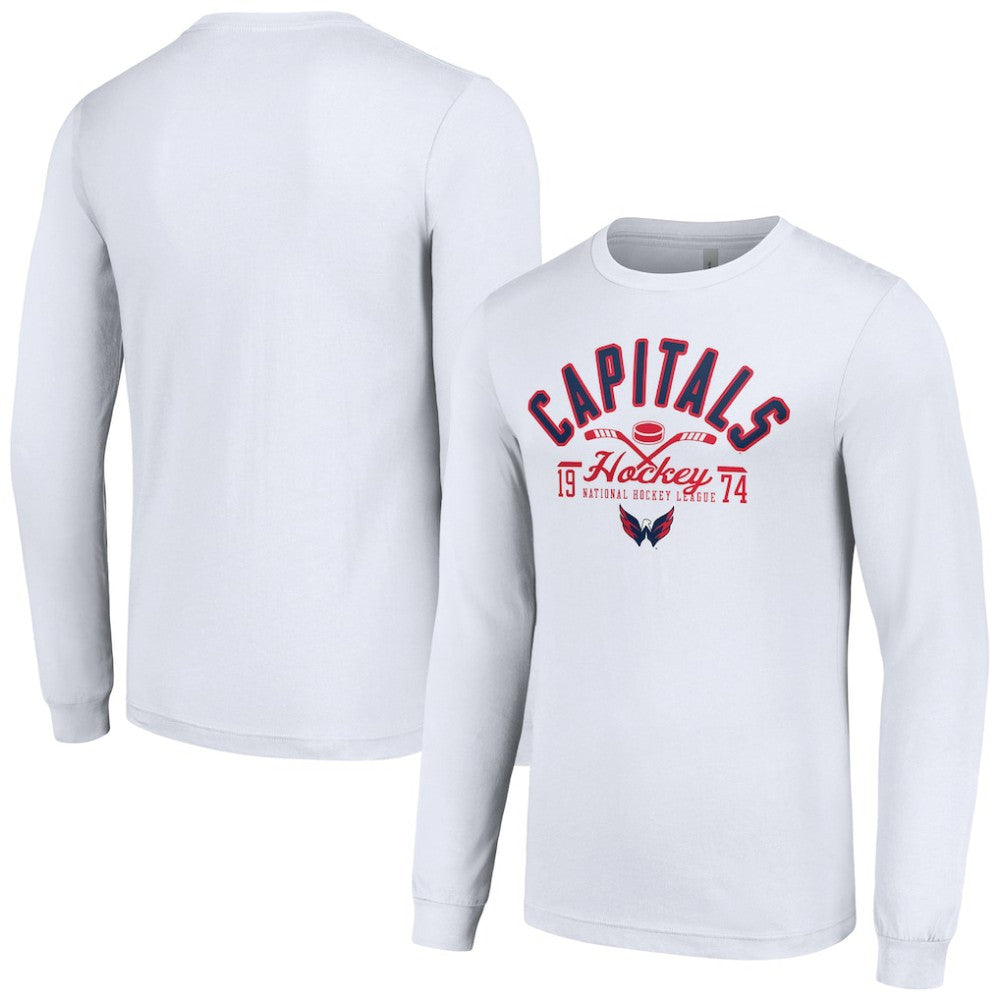 Washington Capitals Starter Puck Long Sleeve T-Shirt