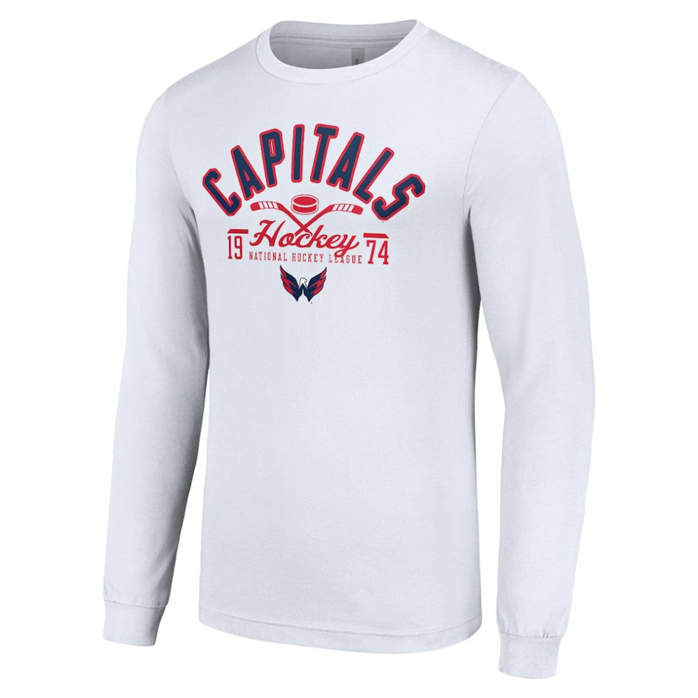 Washington Capitals Starter Puck Long Sleeve T-Shirt