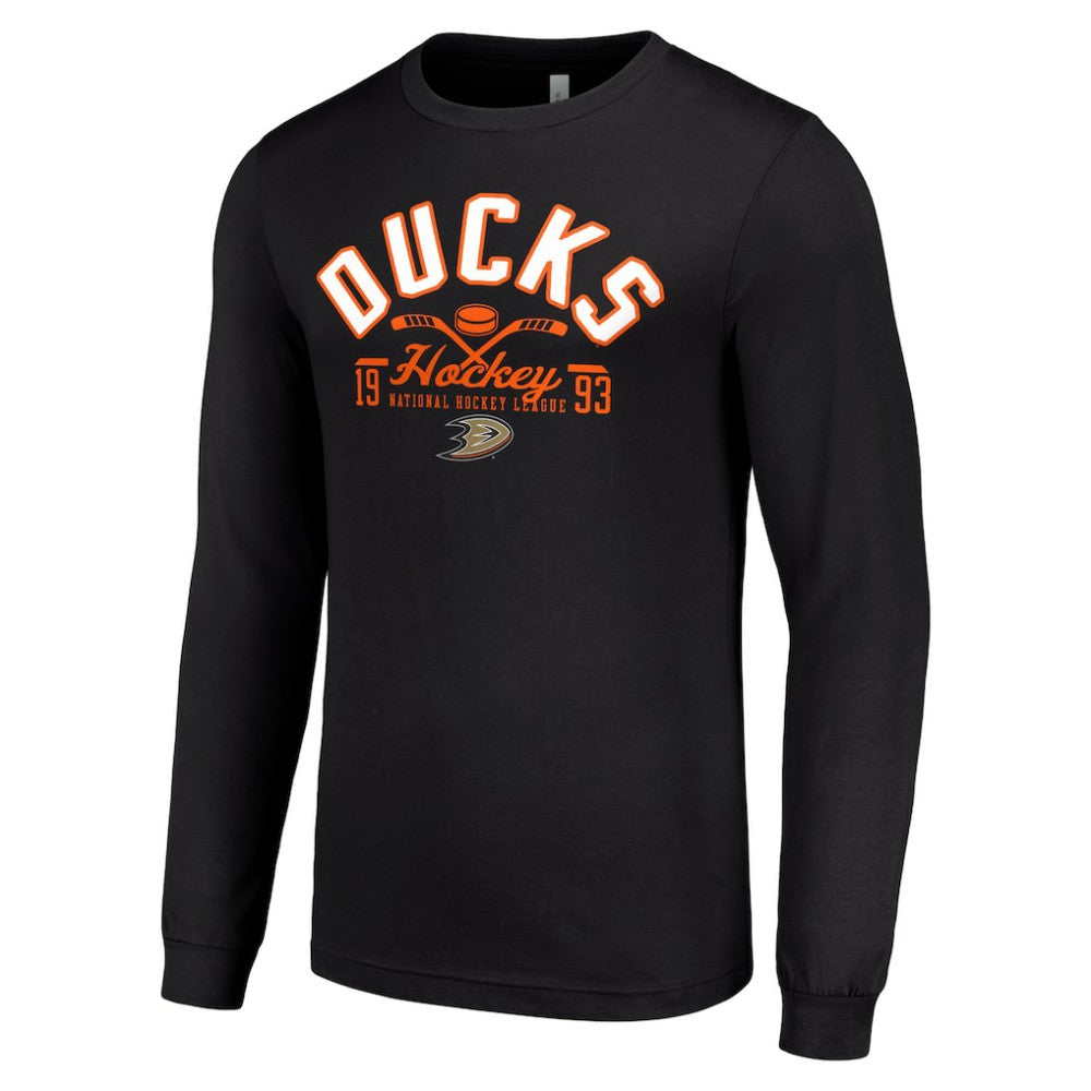 Anaheim Ducks Starter Puck Long Sleeve T-Shirt