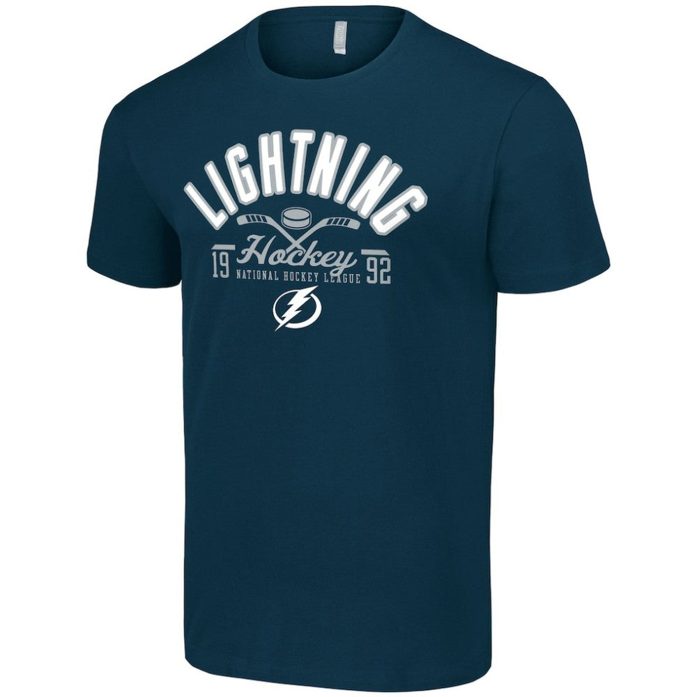 Tampa Bay Lightning Starter Half Puck T-Shirt