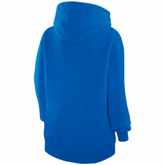 New York Knicks G-III 4Her by Carl Banks Women's Basketball Love Fleece Pullover Hoodie - Blue for sale