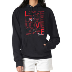 Oklahoma City Thunder G-III 4Her by Carl Banks Women's Basketball Love Fleece Pullover Hoodie - Black on sale