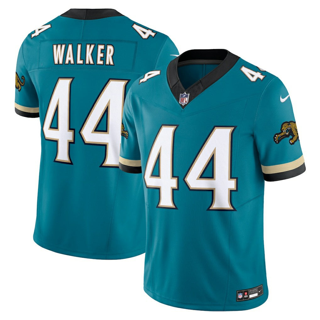 NFL Jacksonville Jaguars Travon Walker  Prowler Throwback Vapor F.U.S.E. Limited Jersey