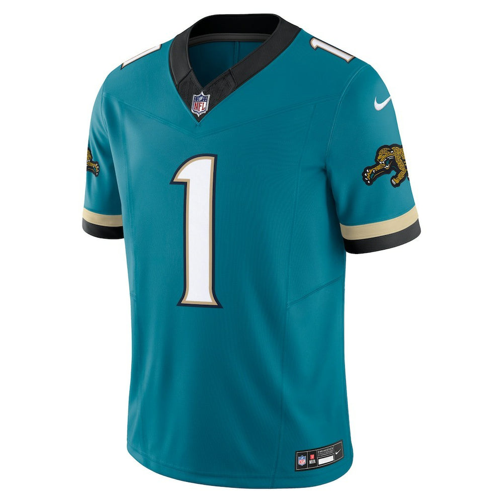 NFL Jacksonville Jaguars Travis Etienne  Prowler Throwback Vapor F.U.S.E. Limited Jersey