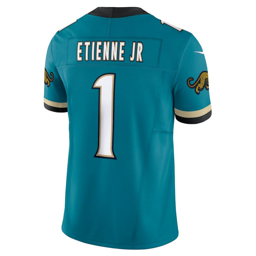 NFL Jacksonville Jaguars Travis Etienne  Prowler Throwback Vapor F.U.S.E. Limited Jersey