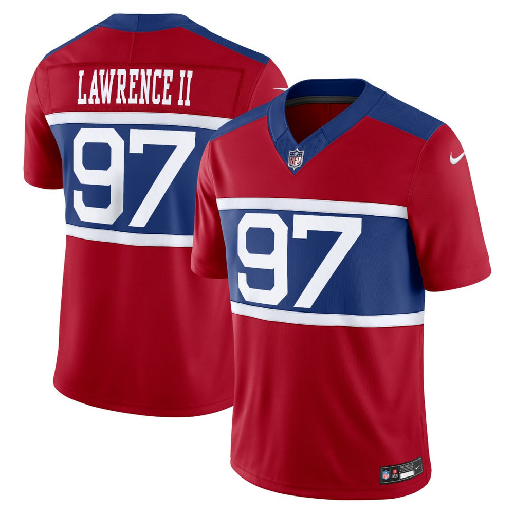 NFL New York Giants Dexter Lawrence II  Alternate Vapor F.U.S.E. Limited Jersey