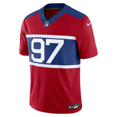 NFL New York Giants Dexter Lawrence II  Alternate Vapor F.U.S.E. Limited Jersey