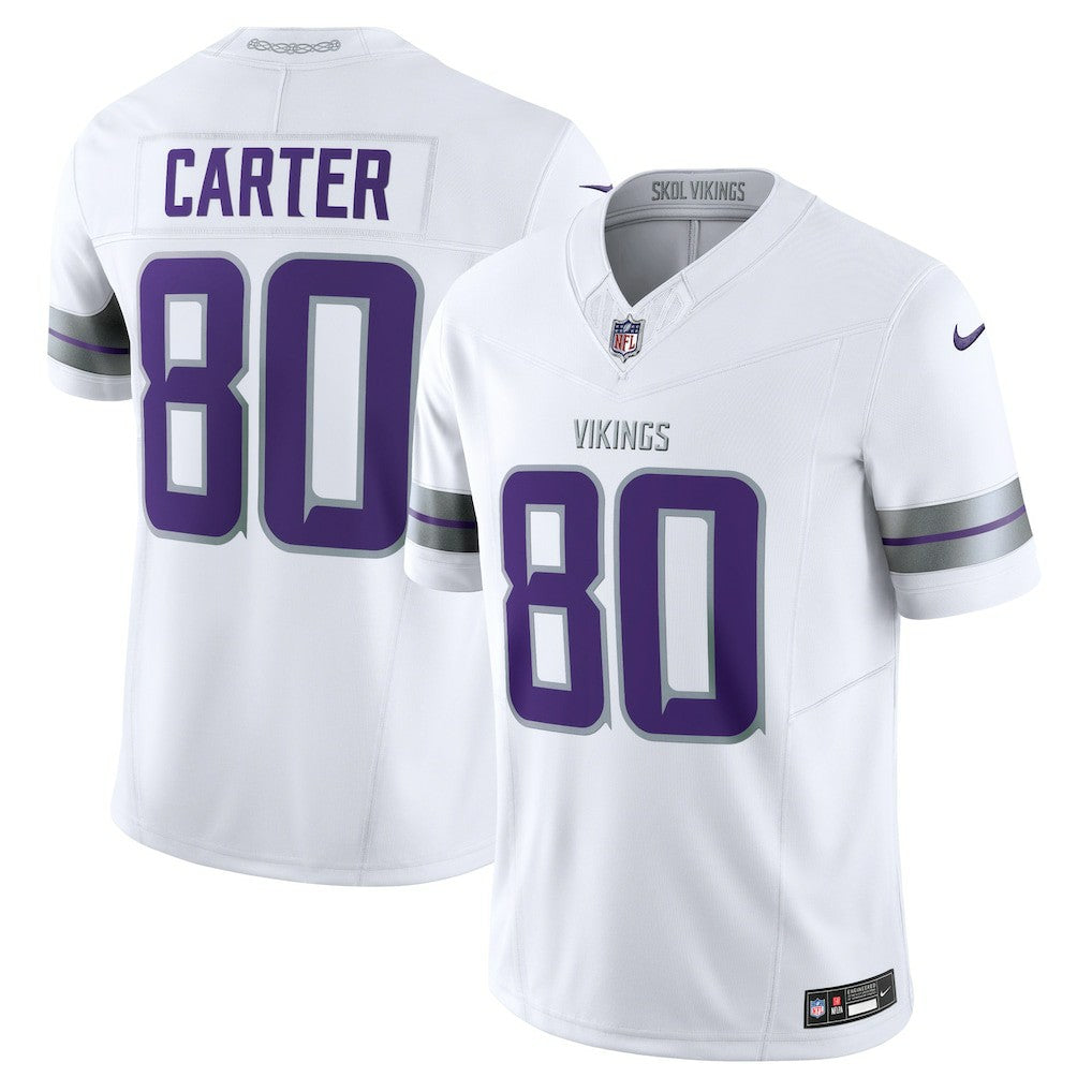 NFL Minnesota Vikings Cris Carter  Alternate Vapor F.U.S.E. Retired Player Limited Jersey