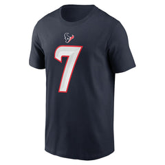 NFL Houston Texans C.J. Stroud  Player Name & Number T-Shirt