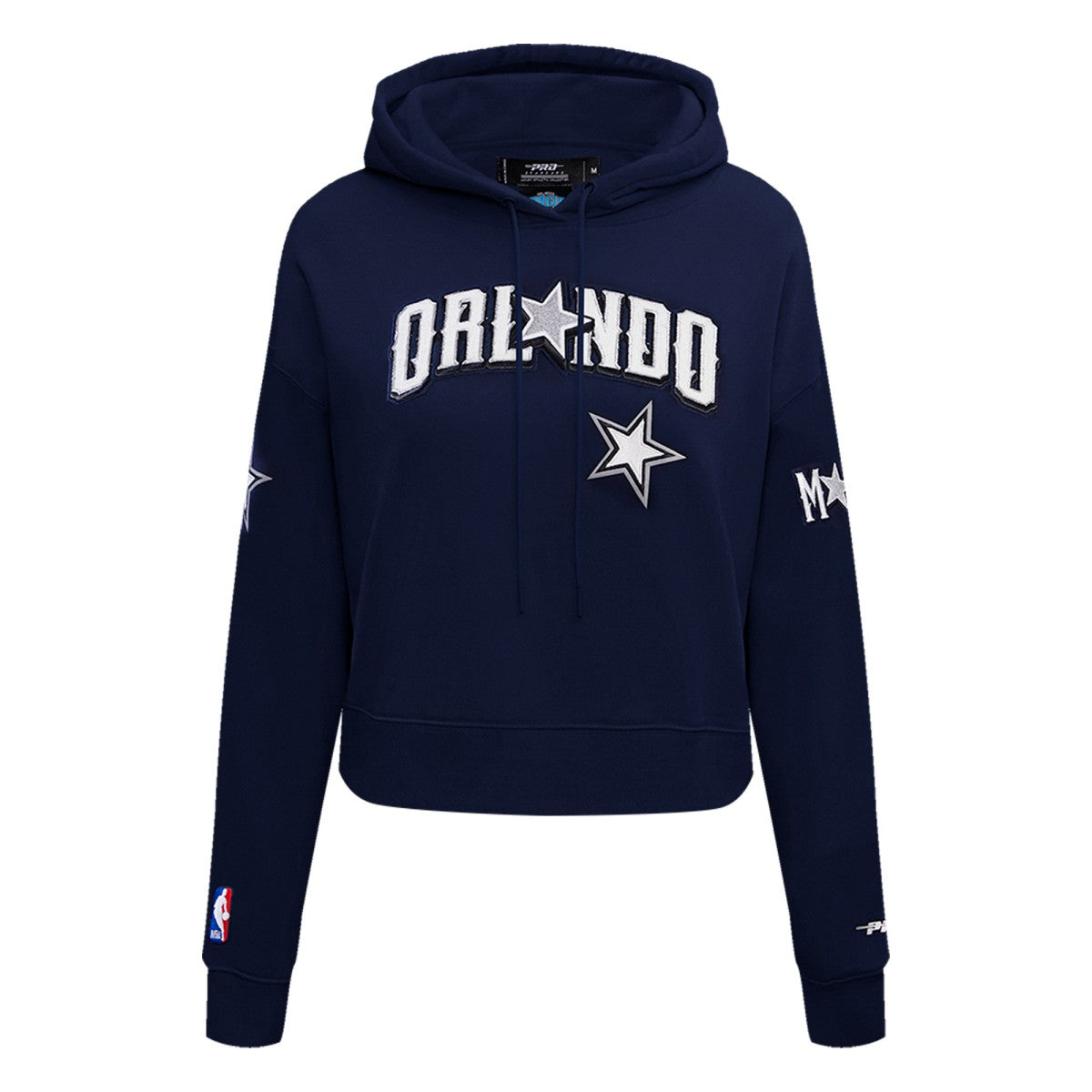Orlando Magic Pro Standard Women's 2023/24 City Edition Cropped Pullover Hoodie - Navy discount