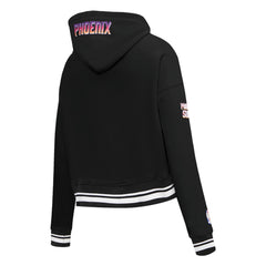 Phoenix Suns Pro Standard Women's 2023/24 City Edition Cropped Pullover Hoodie - Black shop