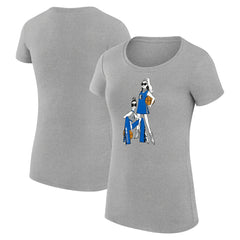 Dallas Mavericks G-III 4Her by Carl Banks Women's Super-Slim Fit Lightweight Basketball Girls T-Shirt sale - Heather Gray shop