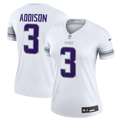 NFL Minnesota Vikings Jordan Addison  Women's Alternate Legend Player Performance Top