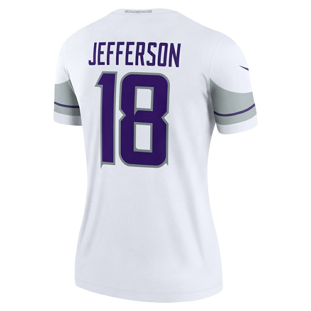 NFL Minnesota Vikings Justin Jefferson  Women's Alternate Legend Player Performance Top