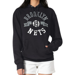 Brooklyn Nets G-III 4Her by Carl Banks Women's City Pullover Hoodie - Black discount