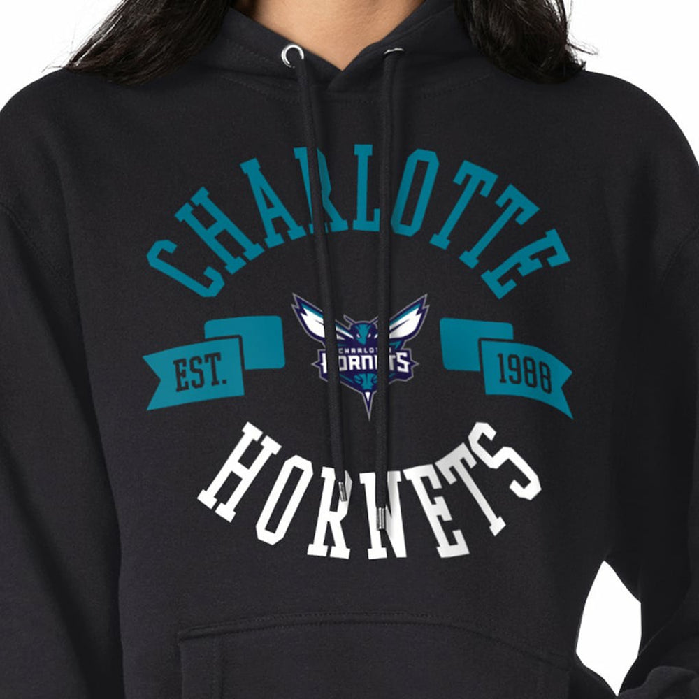 Charlotte Hornets G-III 4Her by Carl Banks Women's City Pullover Hoodie - Black for sale