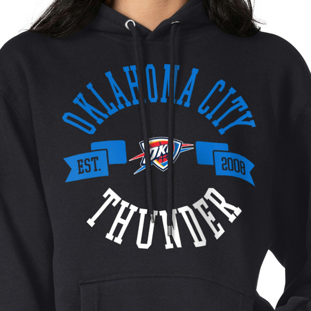 Oklahoma City Thunder G-III 4Her by Carl Banks Women's City Pullover Hoodie - Black discount