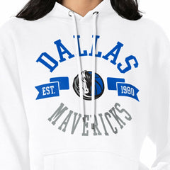Dallas Mavericks G-III 4Her by Carl Banks Women's City Pullover Hoodie sale - White on sale