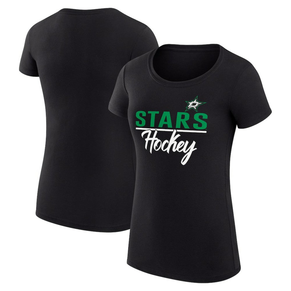 Dallas Stars G-III 4Her by Carl Banks Women's Super-Slim Fit Lightweight Team Sport T-Shirt