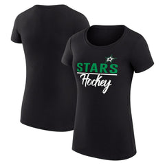 Dallas Stars G-III 4Her by Carl Banks Women's Super-Slim Fit Lightweight Team Sport T-Shirt