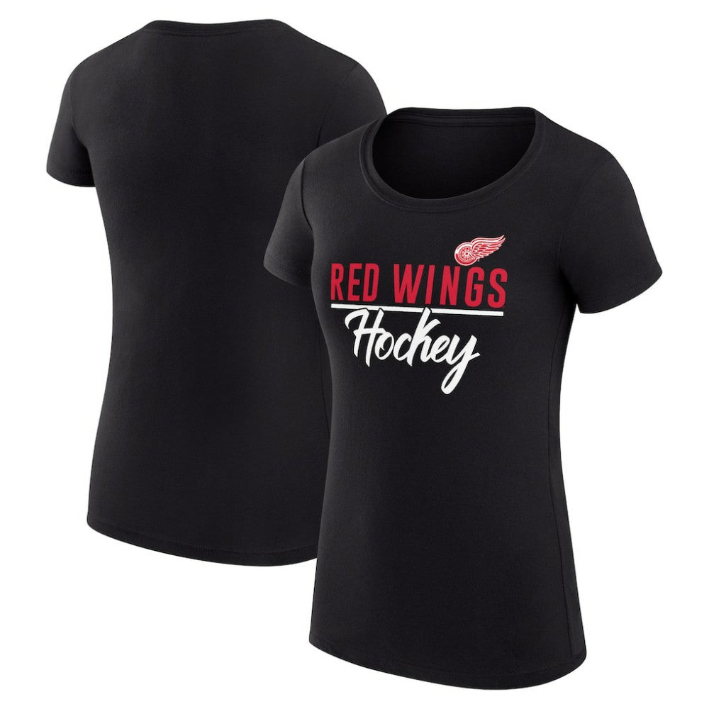 Detroit Red Wings G-III 4Her by Carl Banks Women's Super-Slim Fit Lightweight Team Sport T-Shirt