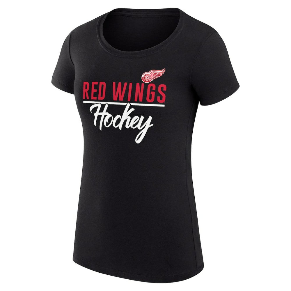 Detroit Red Wings G-III 4Her by Carl Banks Women's Super-Slim Fit Lightweight Team Sport T-Shirt