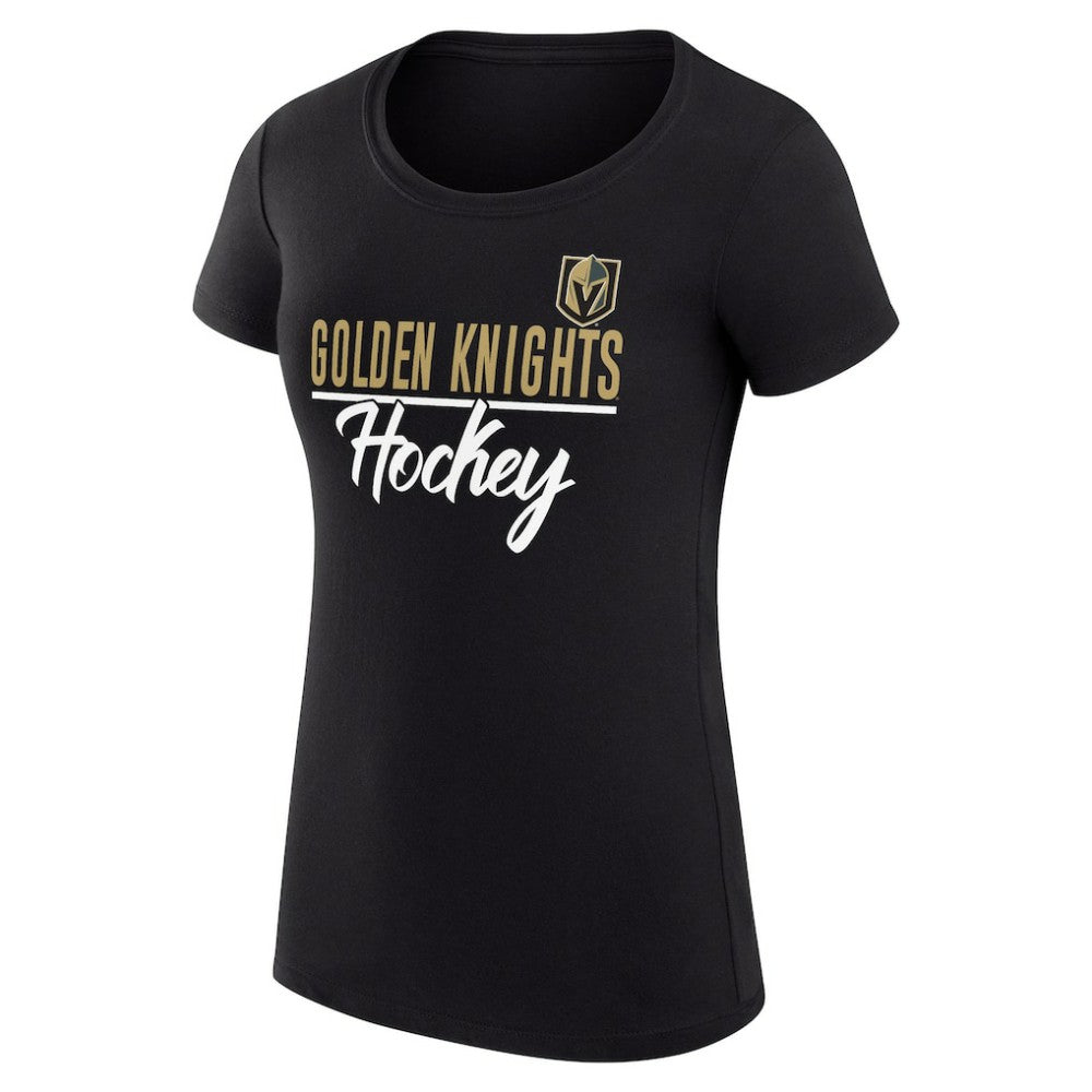 Vegas Golden Knights G-III 4Her by Carl Banks Women's Super-Slim Fit Lightweight Team Sport T-Shirt
