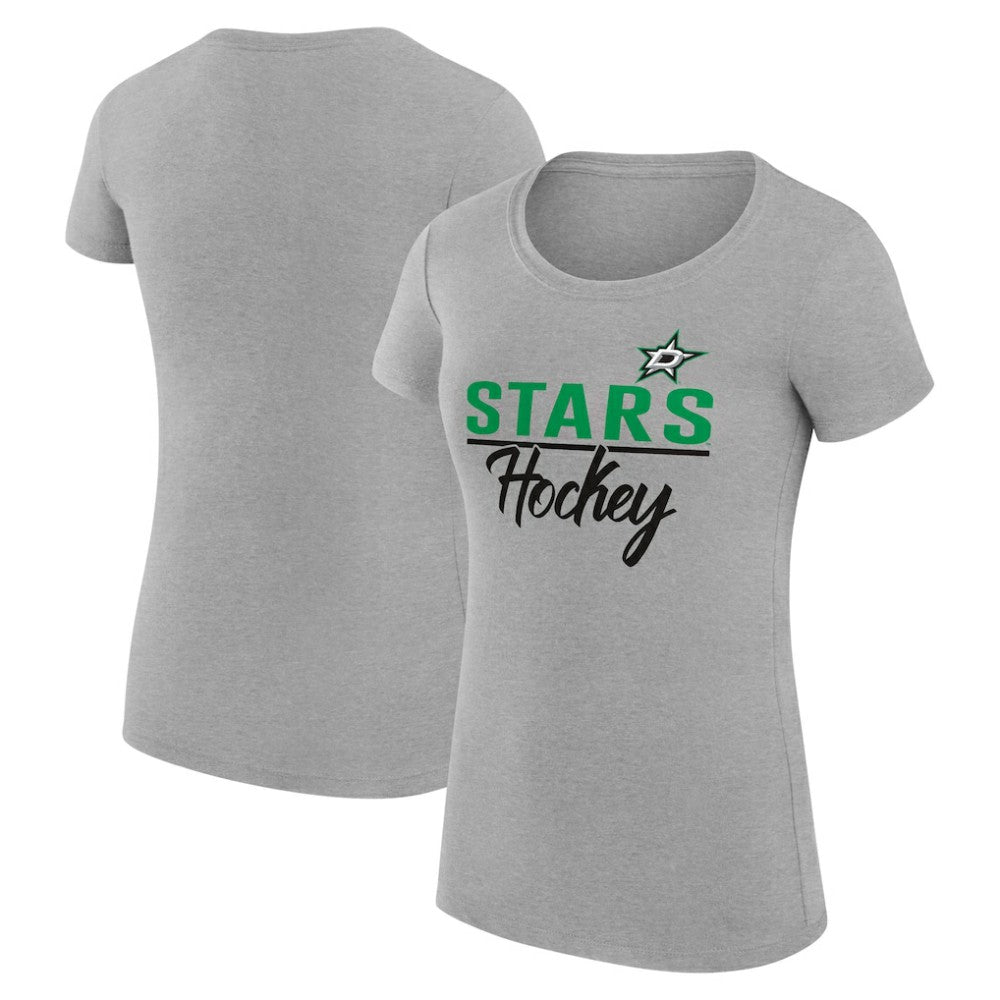 Dallas Stars G-III 4Her by Carl Banks Women's Super-Slim Fit Lightweight Team Sport T-Shirt