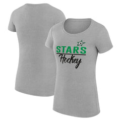 Dallas Stars G-III 4Her by Carl Banks Women's Super-Slim Fit Lightweight Team Sport T-Shirt
