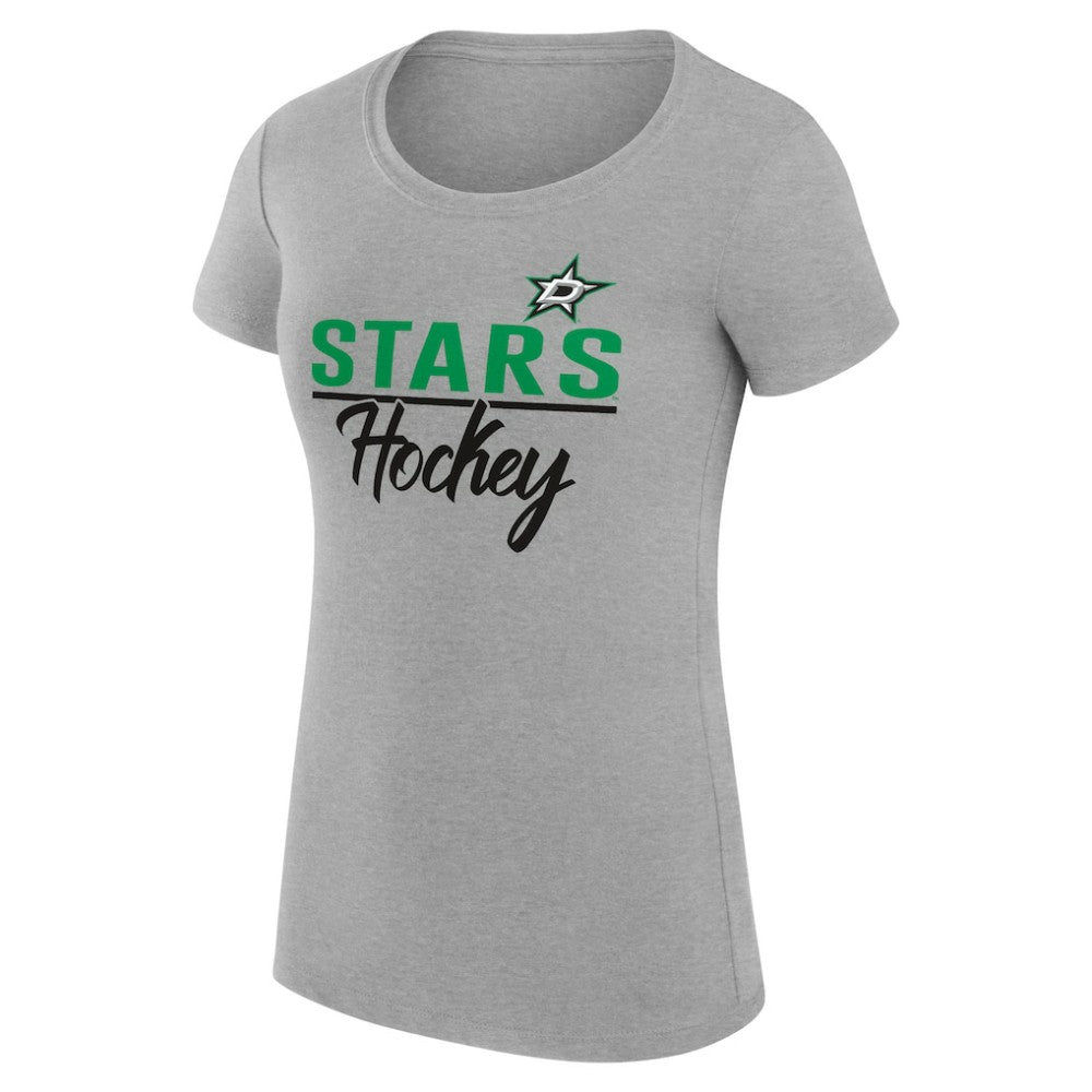 Dallas Stars G-III 4Her by Carl Banks Women's Super-Slim Fit Lightweight Team Sport T-Shirt