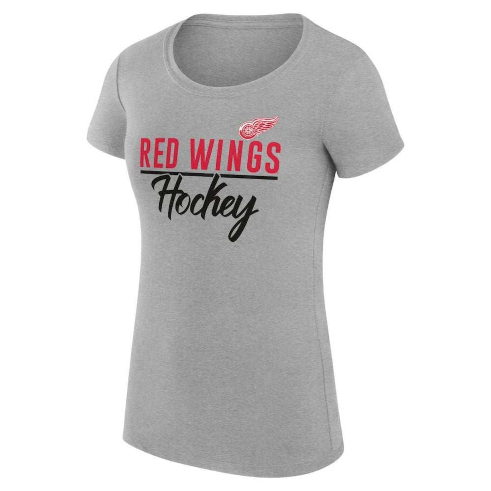 Detroit Red Wings G-III 4Her by Carl Banks Women's Super-Slim Fit Lightweight Team Sport T-Shirt