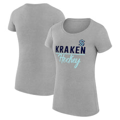 Seattle Kraken G-III 4Her by Carl Banks Women's Super-Slim Fit Lightweight Team Sport T-Shirt