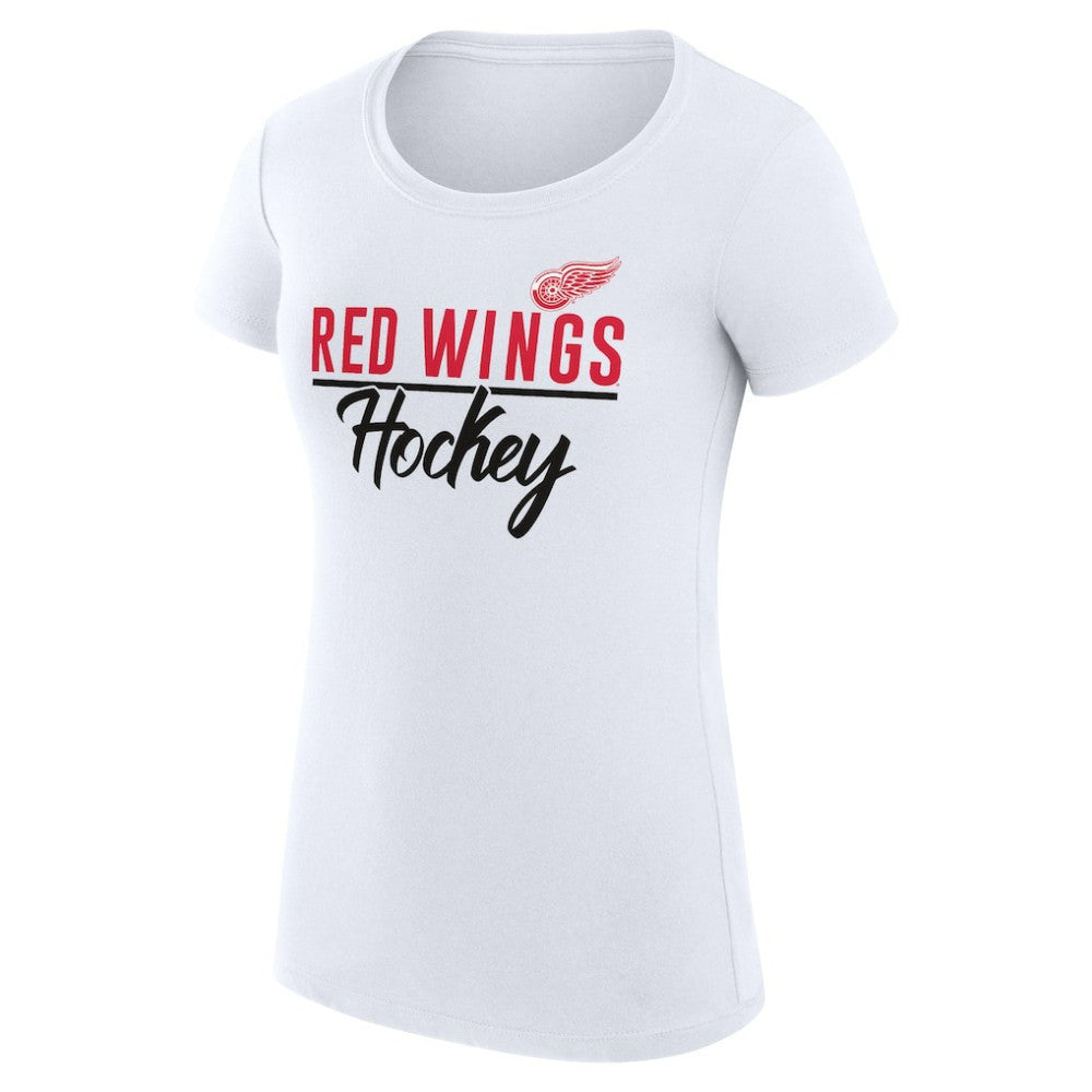 Detroit Red Wings G-III 4Her by Carl Banks Women's Super-Slim Fit Lightweight Team Sport T-Shirt