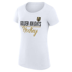 Vegas Golden Knights G-III 4Her by Carl Banks Women's Super-Slim Fit Lightweight Team Sport T-Shirt