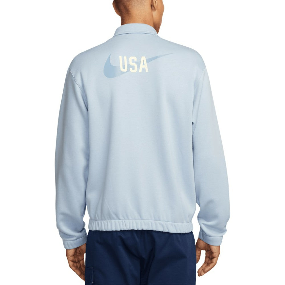 USMNT Club Fleece Harrington Full-Zip Jacket / Soccer On sale