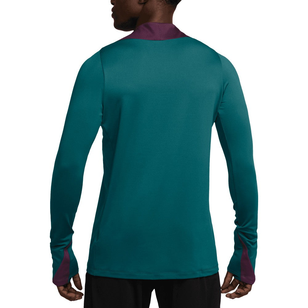 Paris Saint-Germain 2024/25 Strike Drill Performance Quarter-Zip Long Sleeve Top / Soccer Hot sale