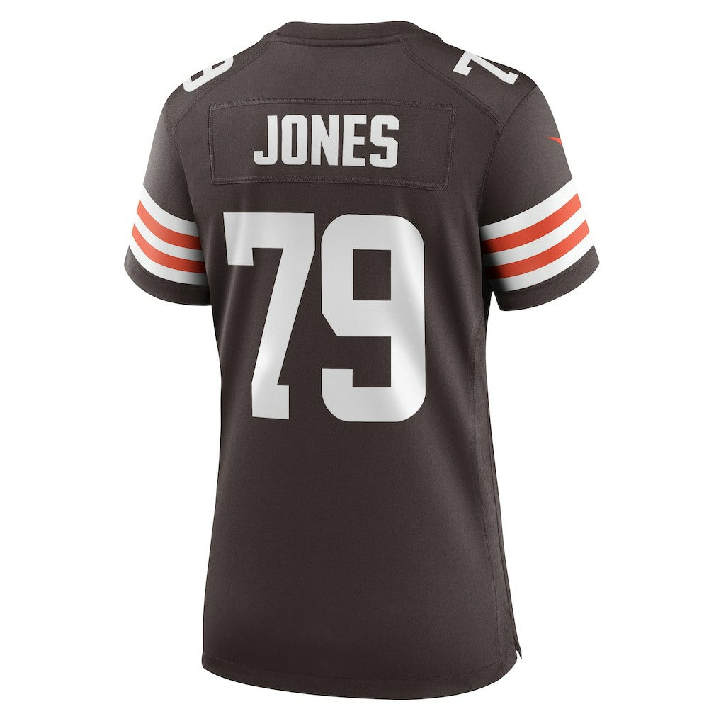 NFL Cleveland Browns Dawand Jones  Women's Team Game Jersey
