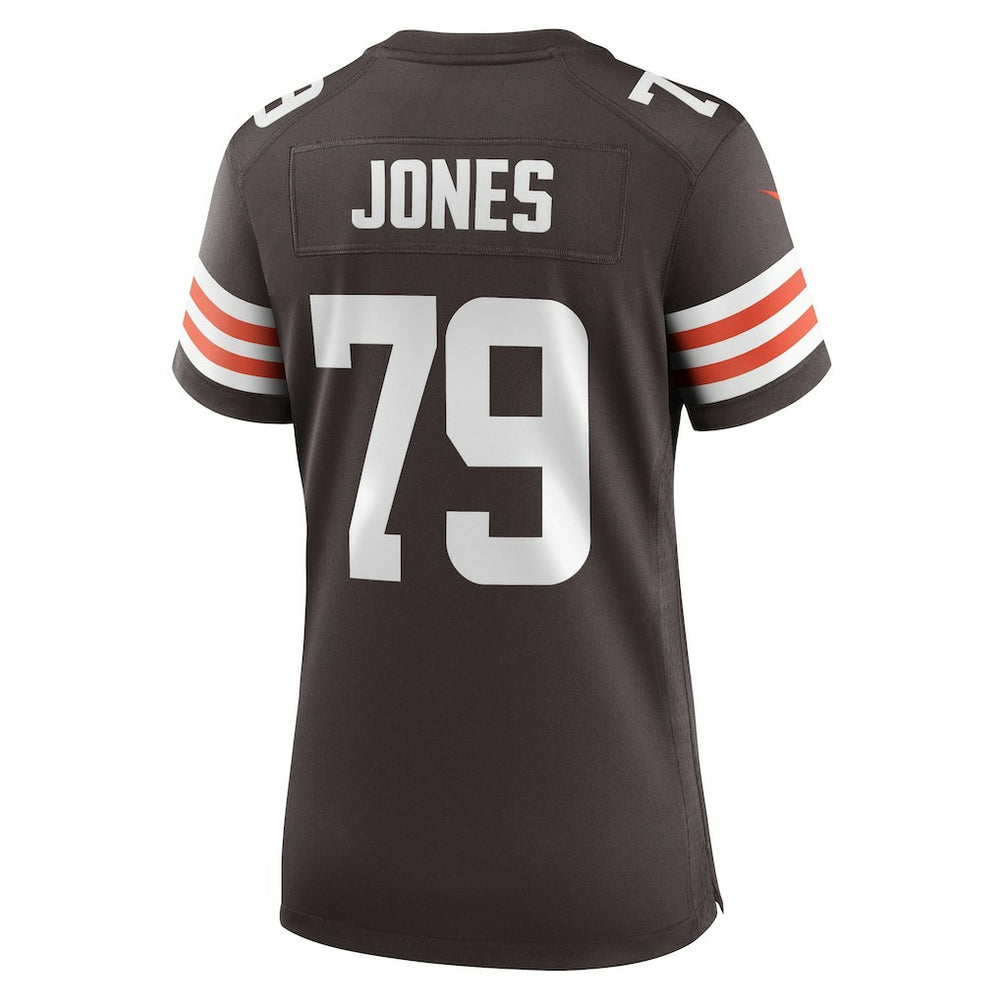NFL Cleveland Browns Dawand Jones  Women's Team Game Jersey