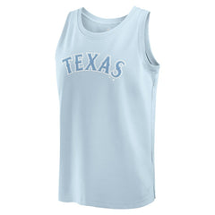 Texas Rangers Elements Tank Top - Light Blue