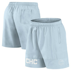 Chicago Cubs Elements Swim Shorts - Light Blue
