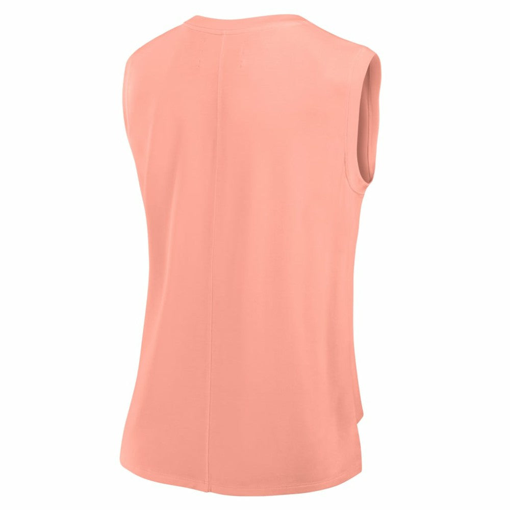 Los Angeles Dodgers Women's Studio Gym Tank Top - Coral