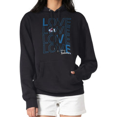 Colorado Avalanche G-III 4Her by Carl Banks Women's Hockey Love Fleece Pullover Hoodie