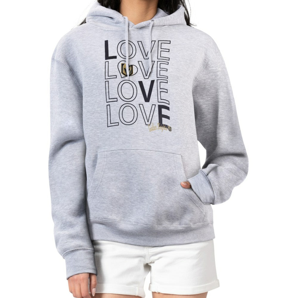 Vegas Golden Knights G-III 4Her by Carl Banks Women's Hockey Love Fleece Pullover Hoodie