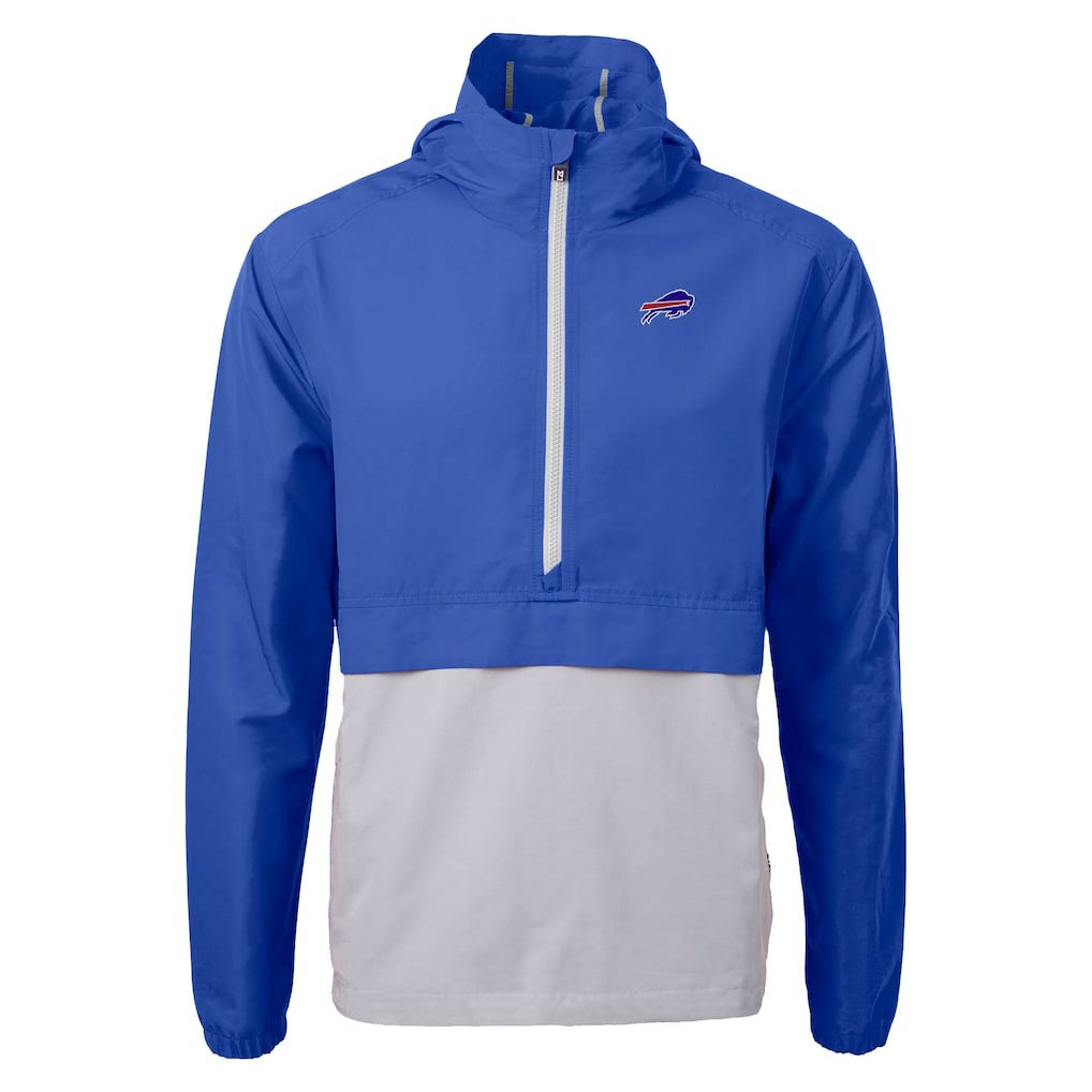 NFL Buffalo Bills Cutter & Buck Charter Eco Recycled Anorak Half-Zip Jacket