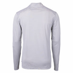 NFL Detroit Lions Cutter & Buck Virtue Eco Pique Micro Stripe Recycled Quarter-Zip Pullover Top